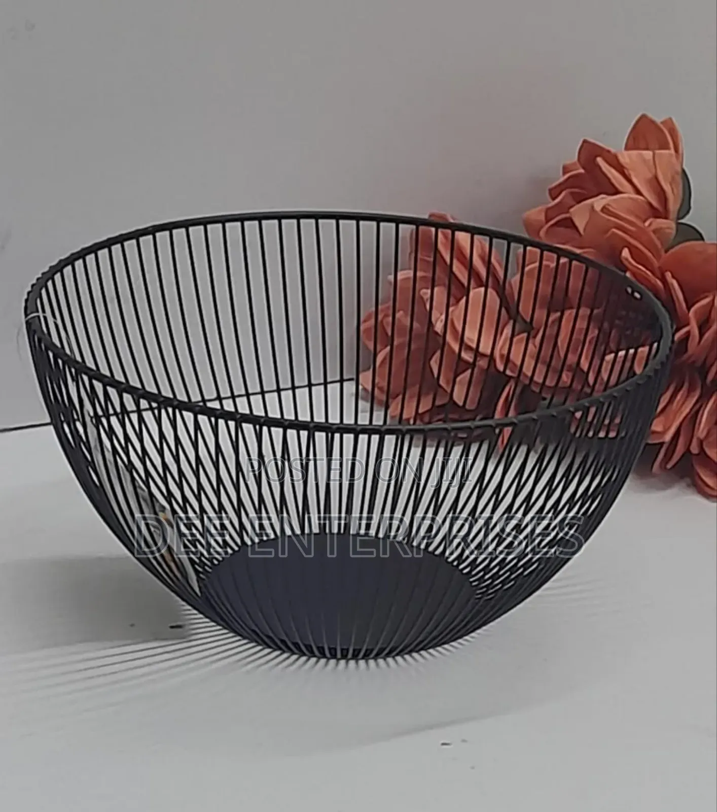 Round Decorative Fruit Basket