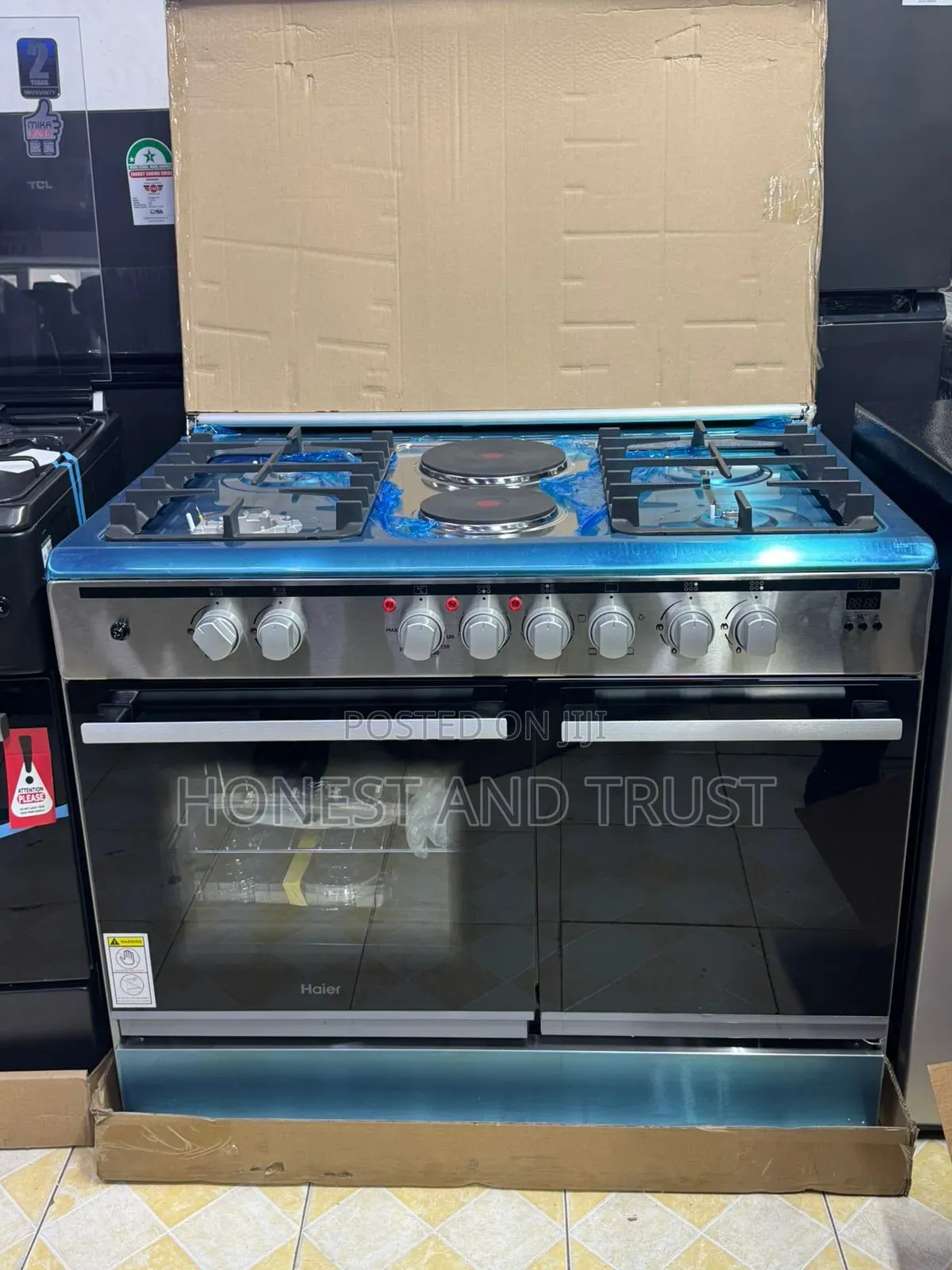 Haier 4g + 2 E 60*90 Standing Cooker Hcr6042des