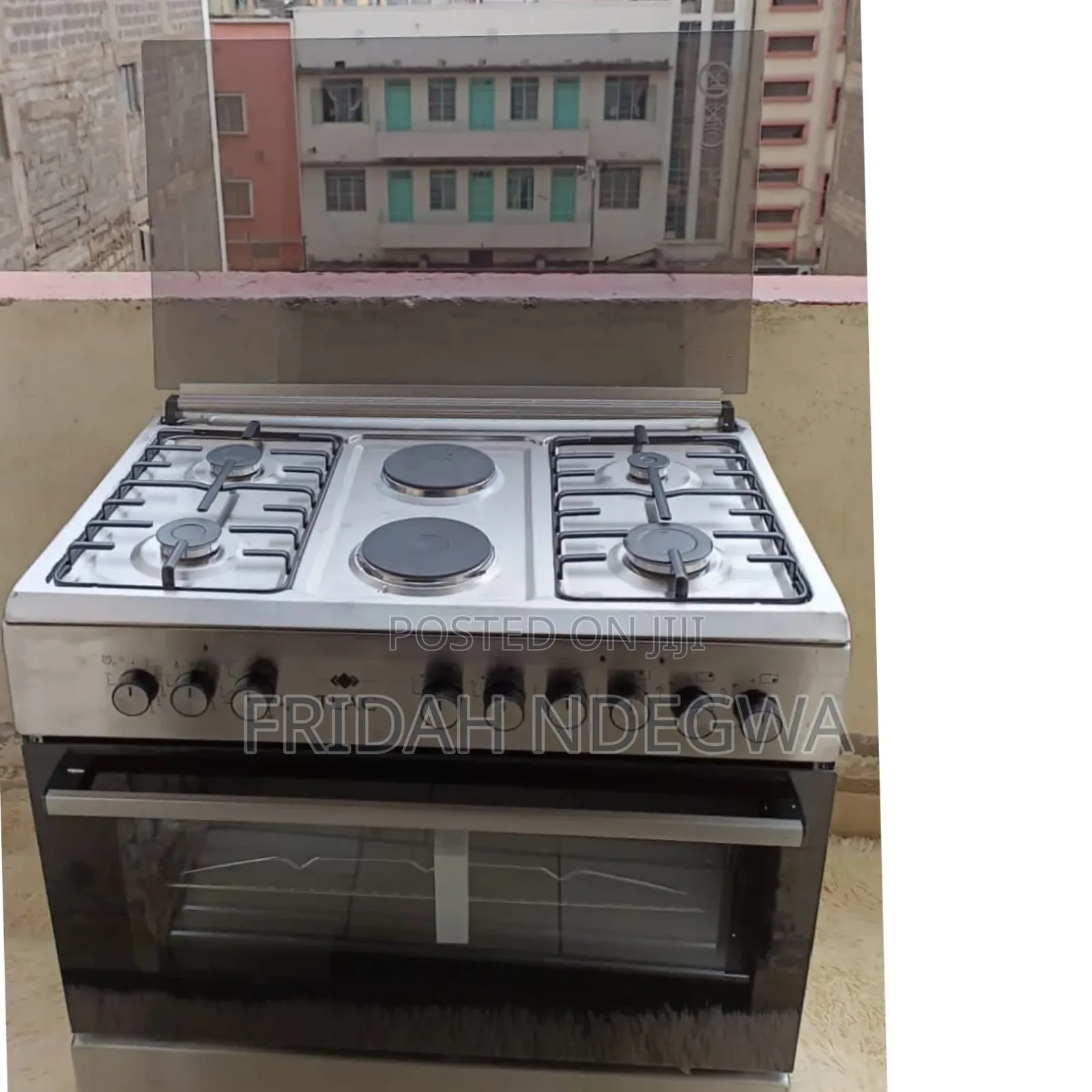 60*90 Tlac 4+2 Standing Cooker With Electric Oven