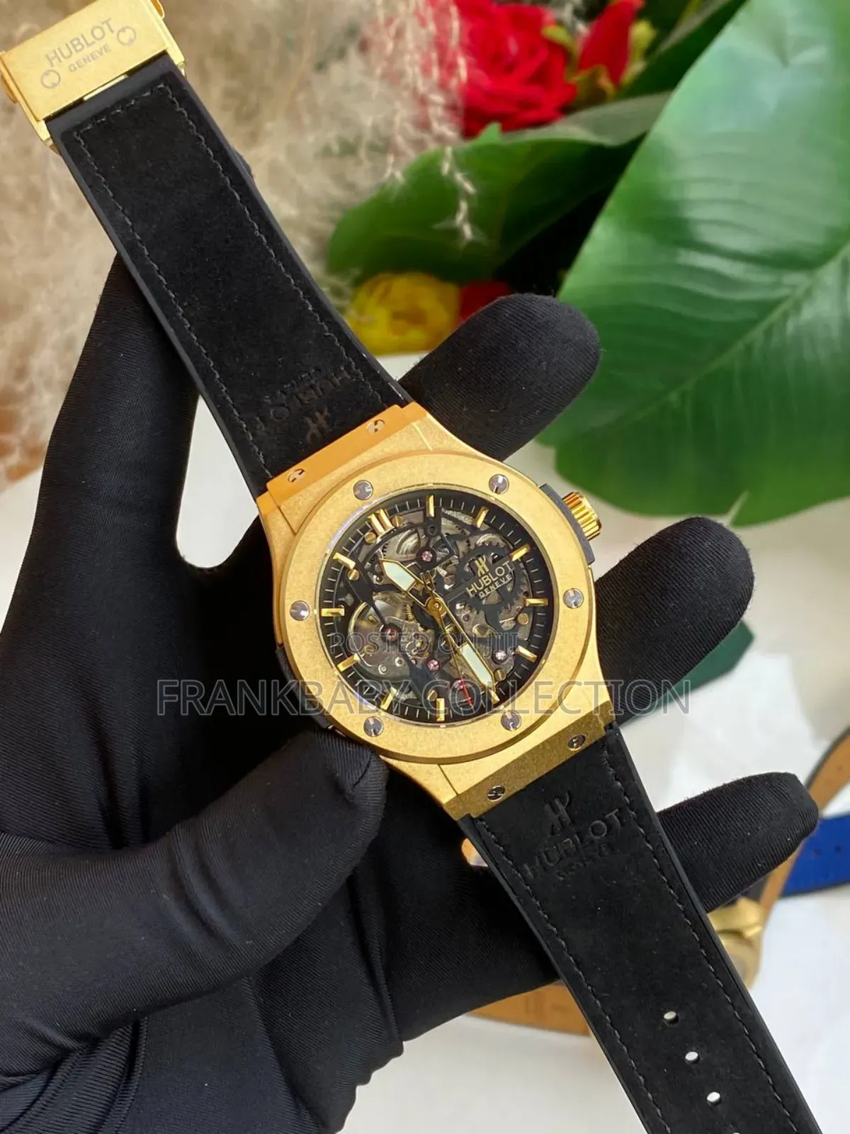 Gents Hublot Golden Watch