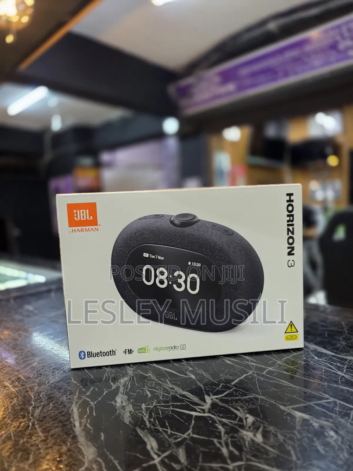 JBL Horizon 3 Bluetooth Clock Radio Speaker With Dab/Dab+/Fm