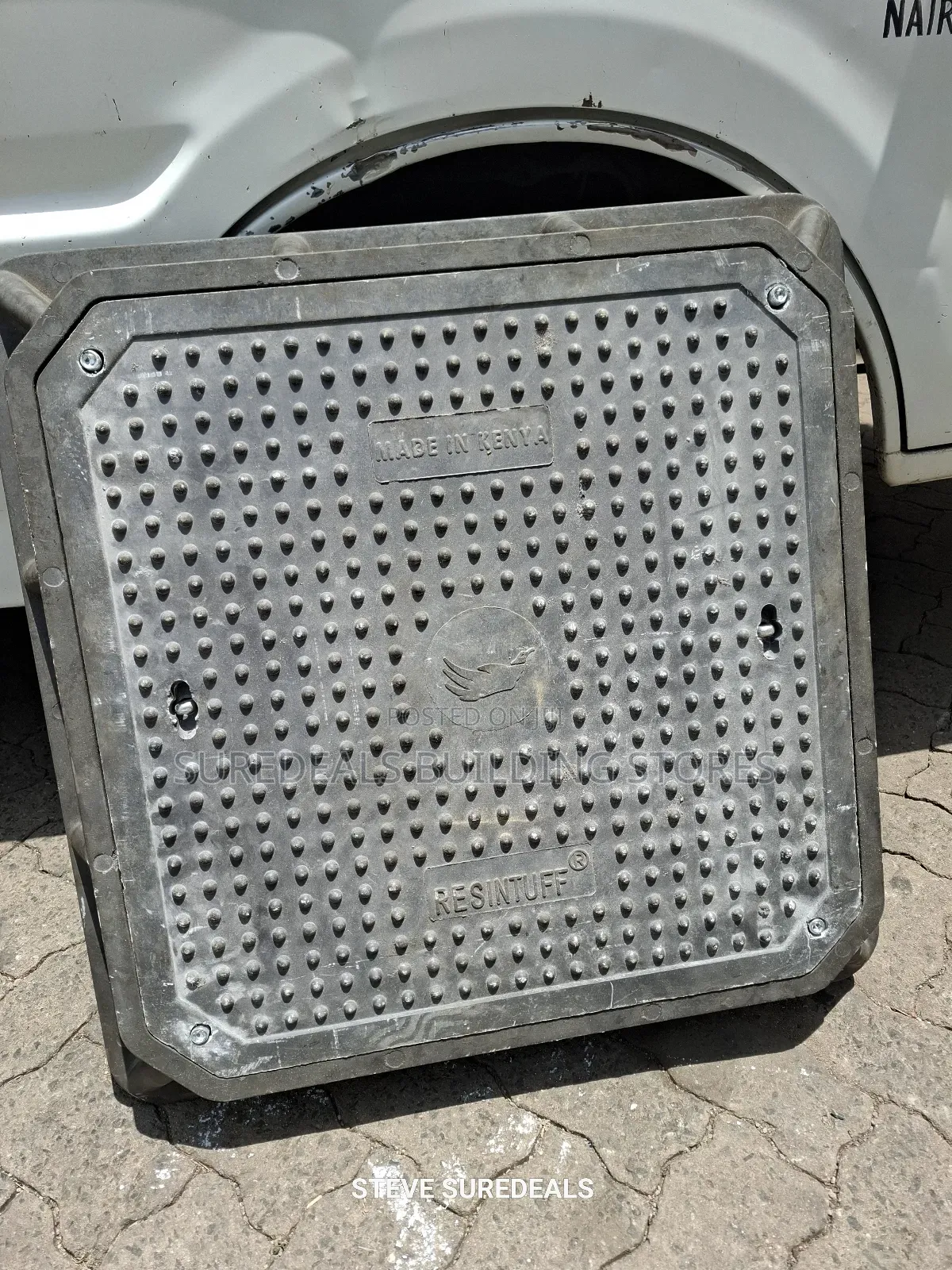 40t Resintuff Composite Manhole Cover 600×600mm