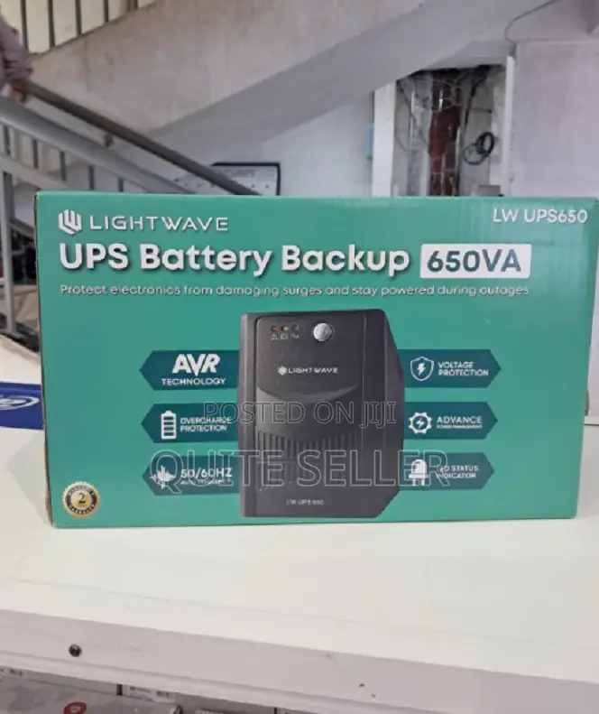 Efficient and Durable, Lightwave 650va Ups - Easy Monitoring