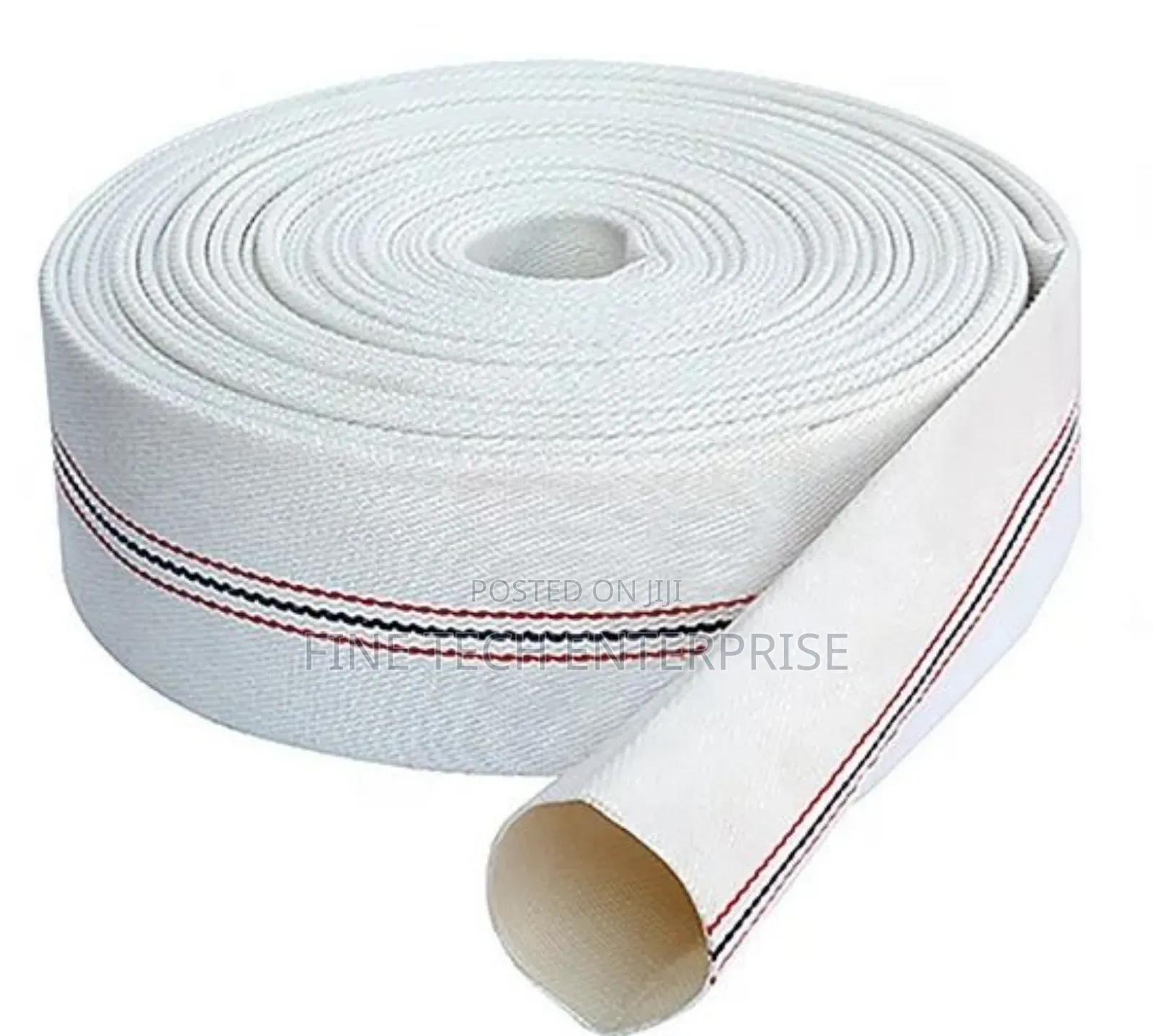 White Canvas Delivery Pipes 3 Inches by 30 M