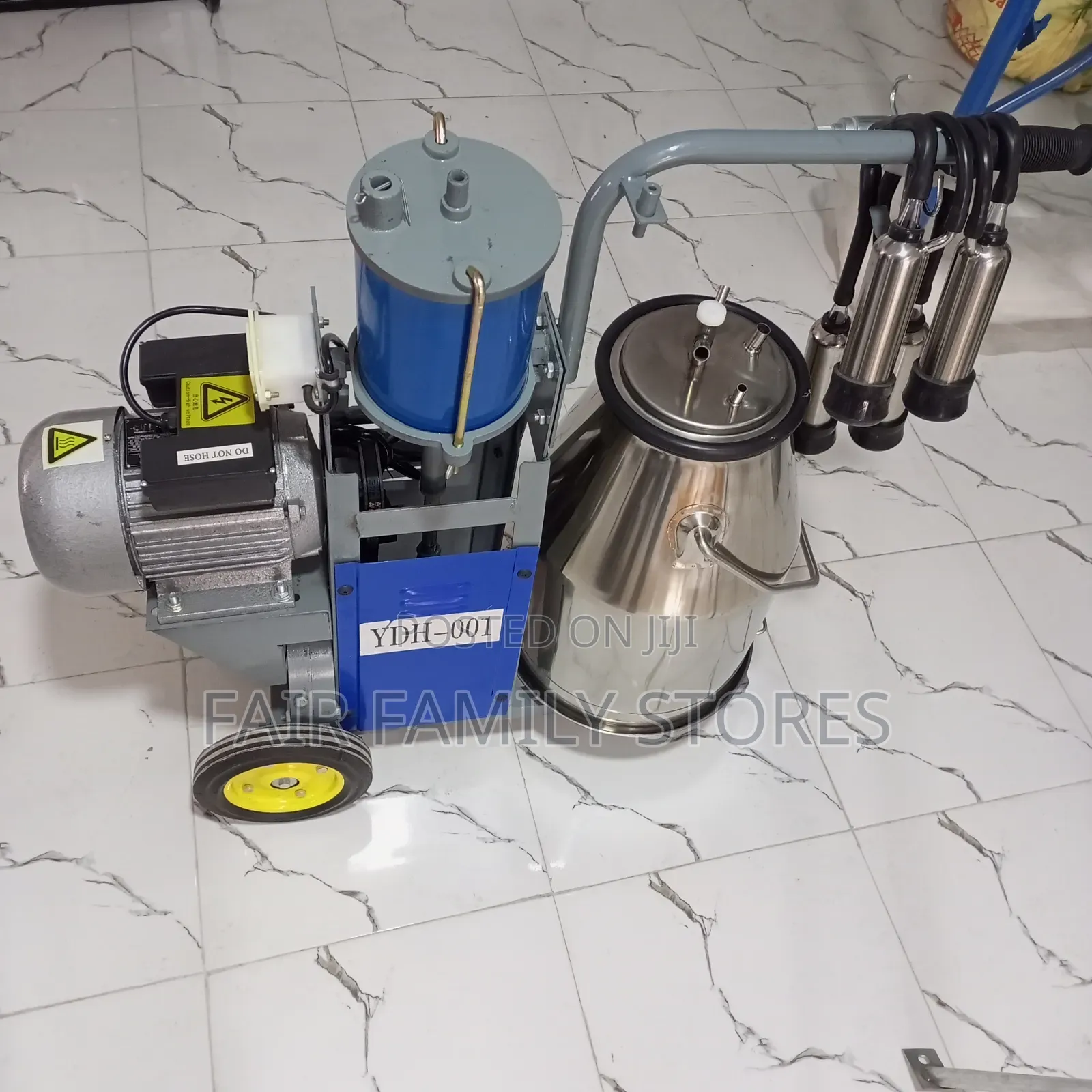 Single Drum Milking Machine – 3hp Motor (Single Phase)
