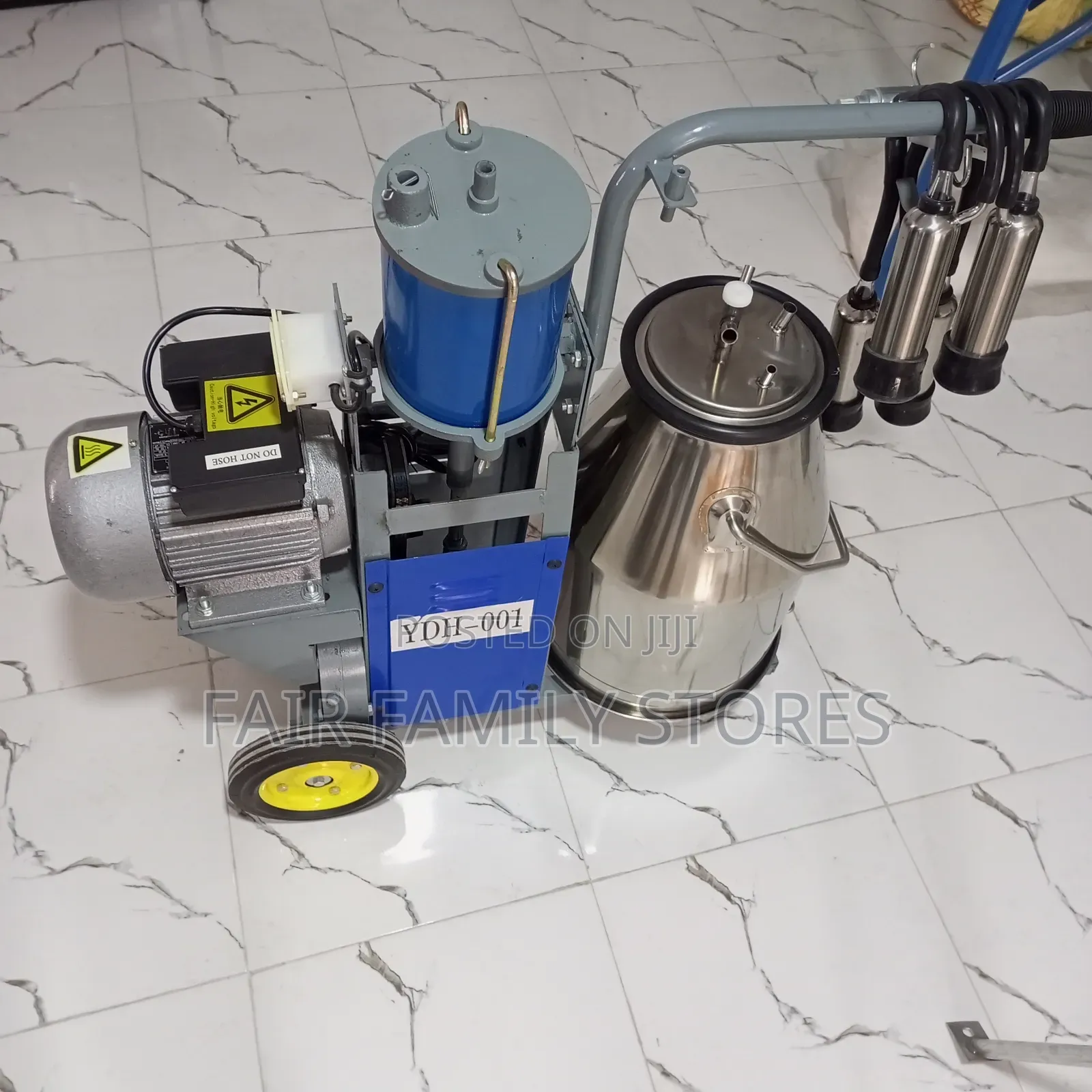 Single Drum Milking Machine – 3hp Motor (Single Phase)