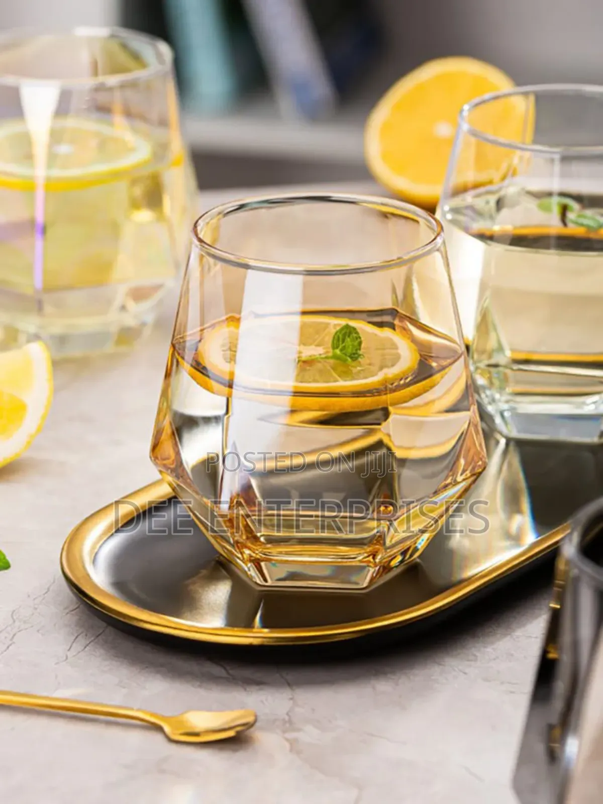 Hexagonal Coloured Glass