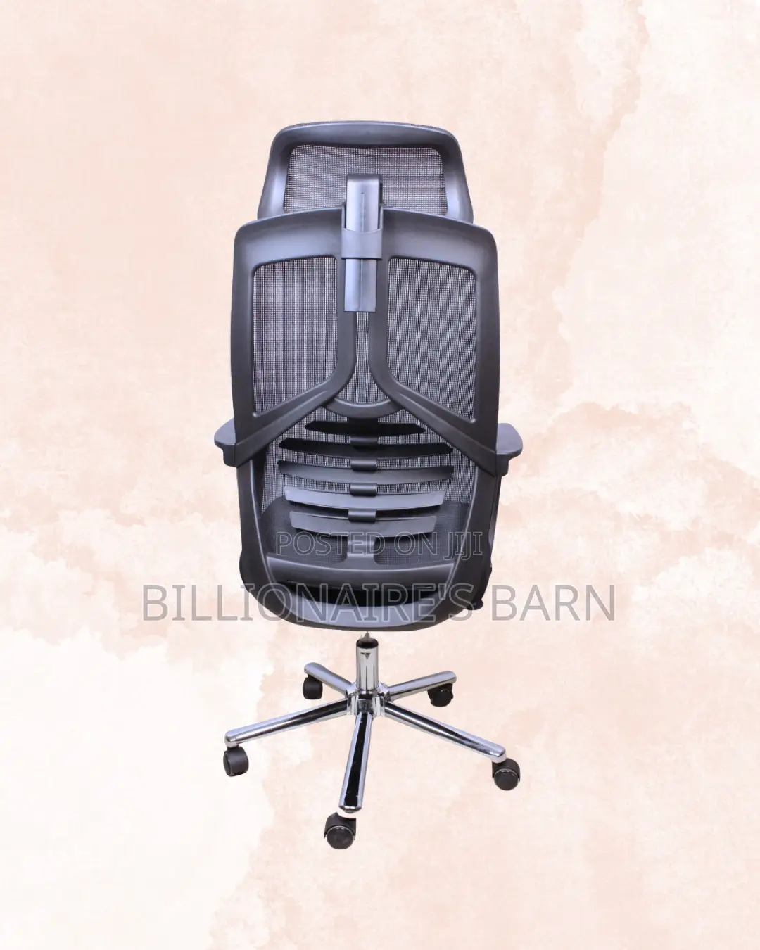 Premium High Back Mesh Office Chair — Relieves Lower Back Pressure