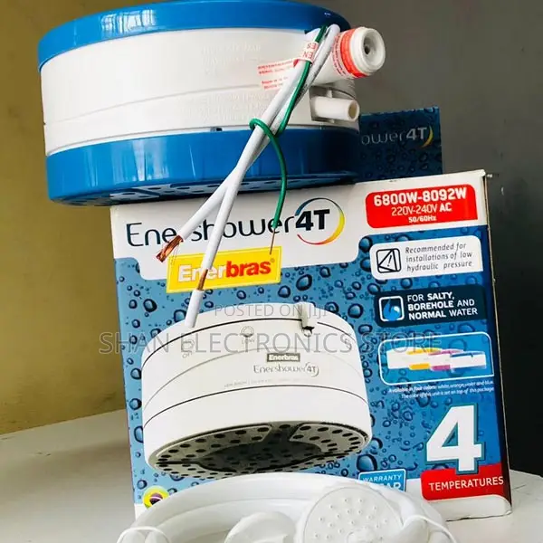 Modern Design, Enershower 4t, Enerbras Shower Head