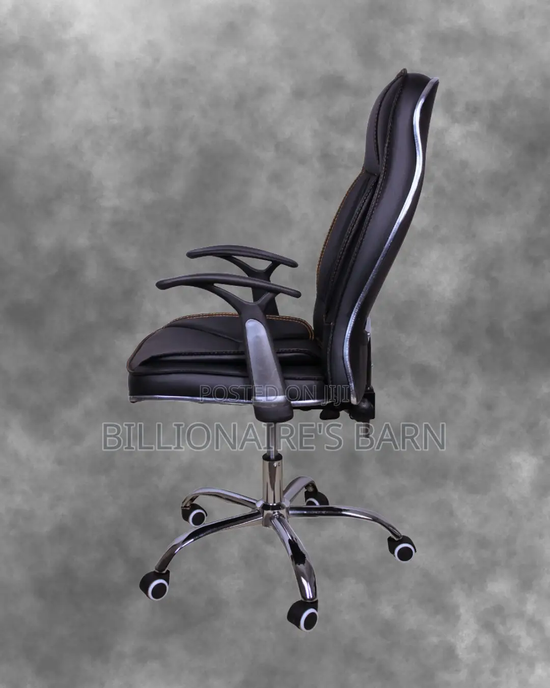 Breathable Ergonomic Executive Leather Chair —