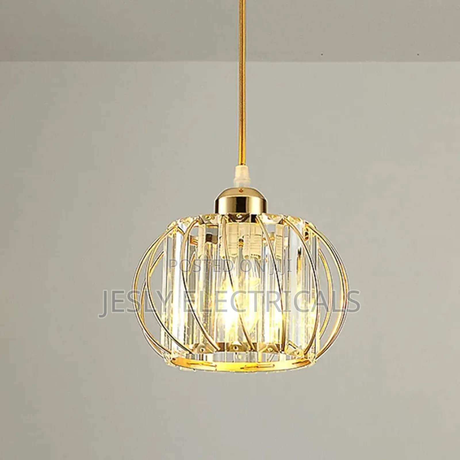 Modern Crystal Ceiling Light