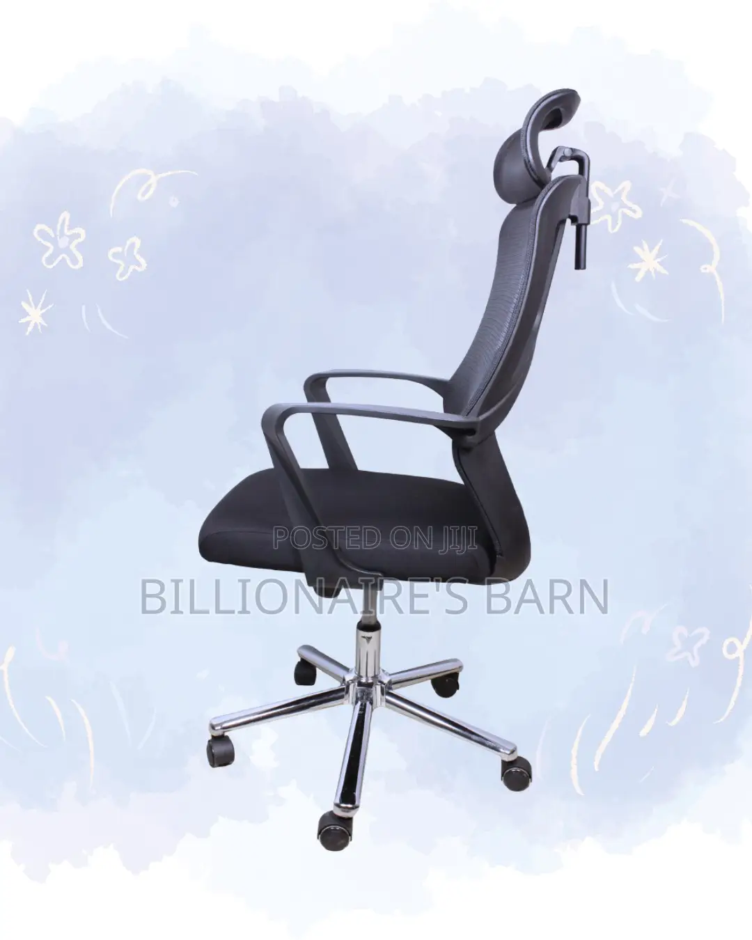 High Back Mesh Office Chair (Stylish) — Moving Fast
