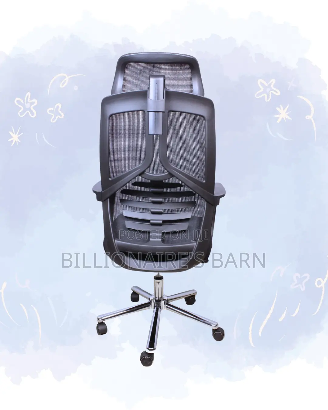 High Back Mesh Office Chair (Stylish) — Moving Fast