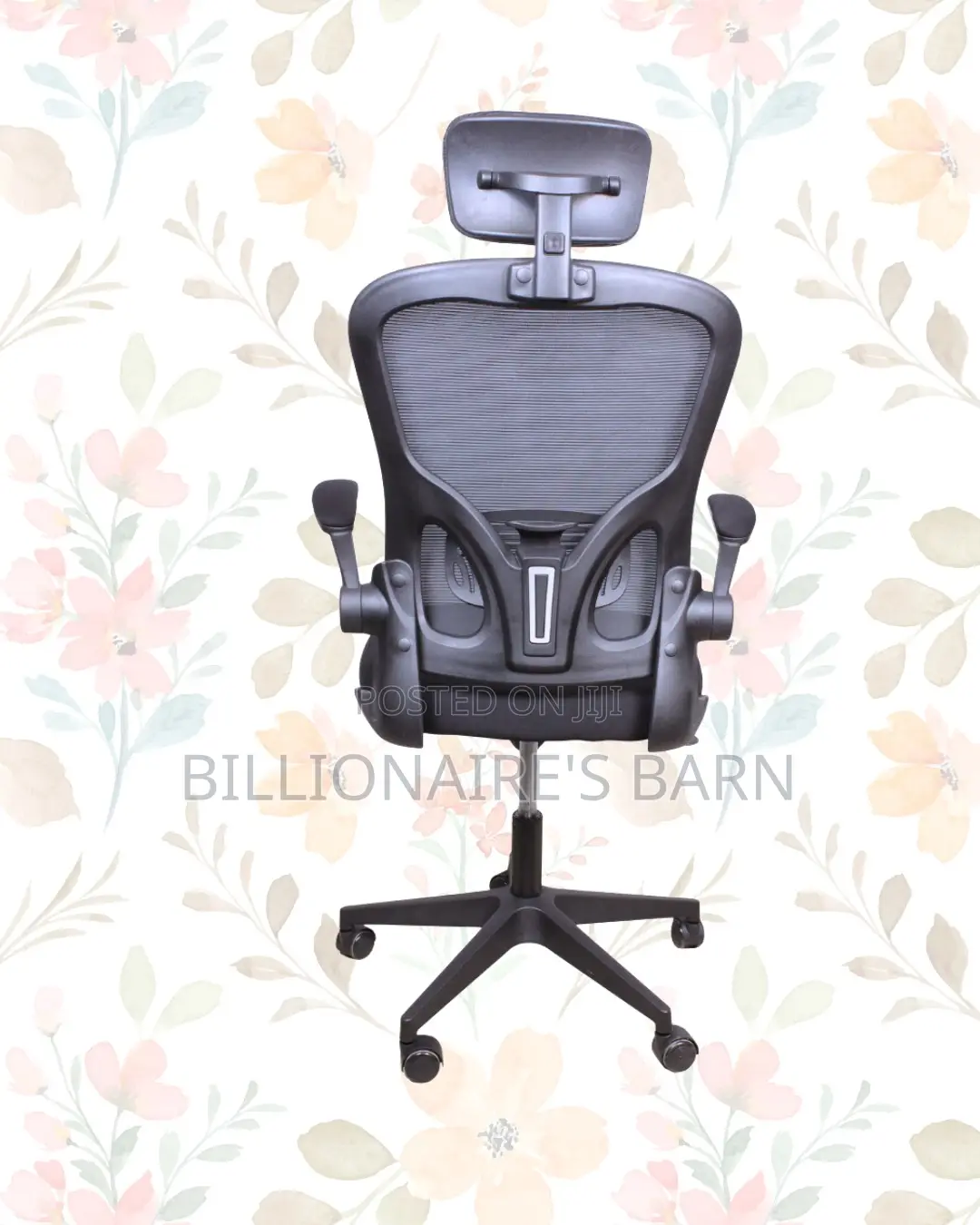 Comfy Grey Ergonomic Office Chair — Easy to Clean