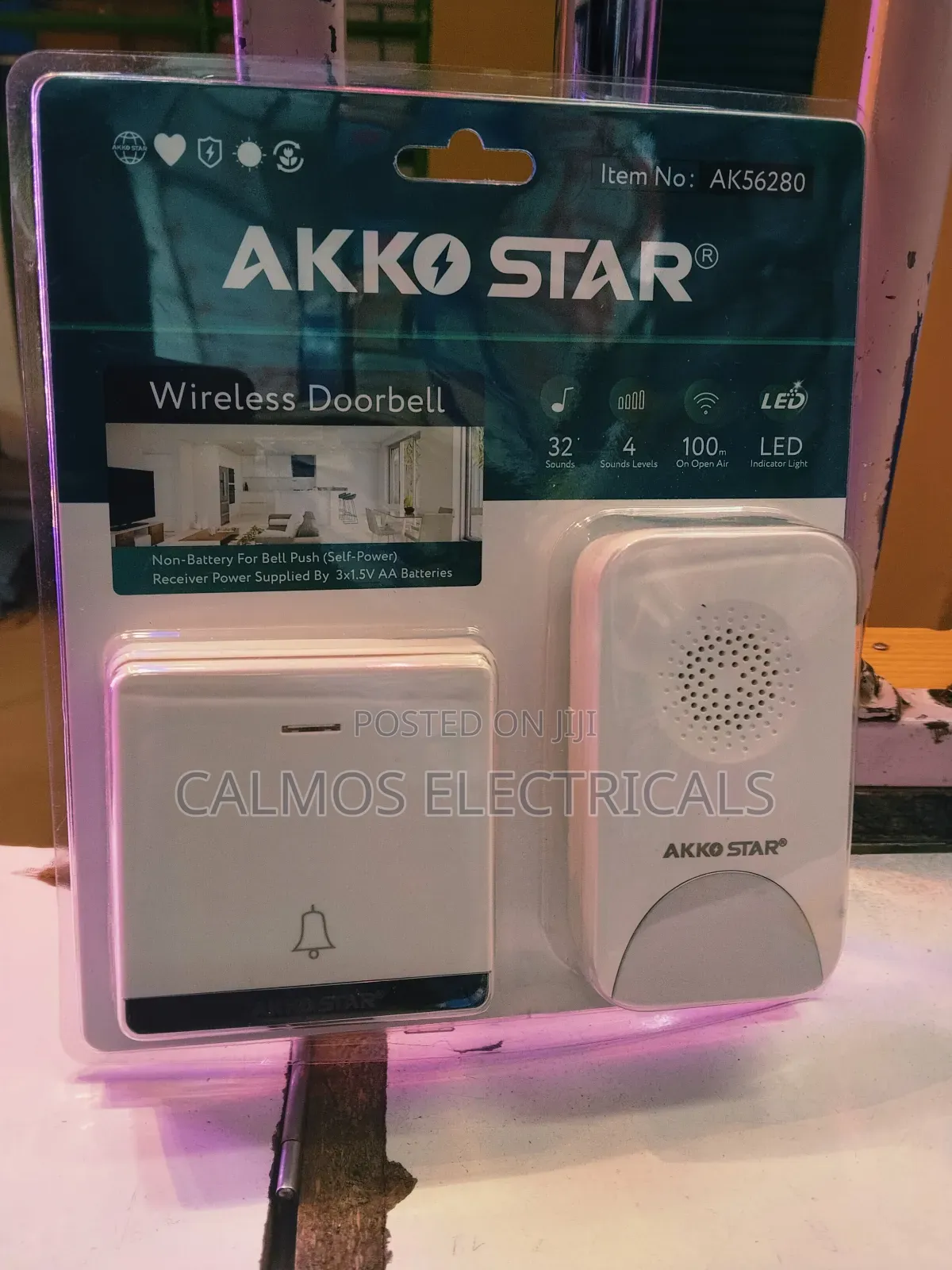Wireless Bell Akkostar