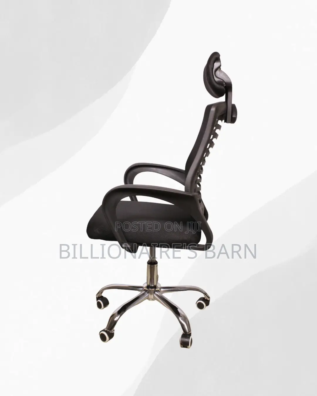 Secretarial Mesh Chair (Plush) — Only a Few Left