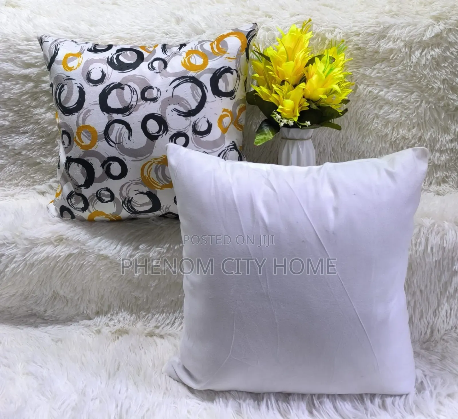 Plain And Patterned Mix Pillow Cases Available