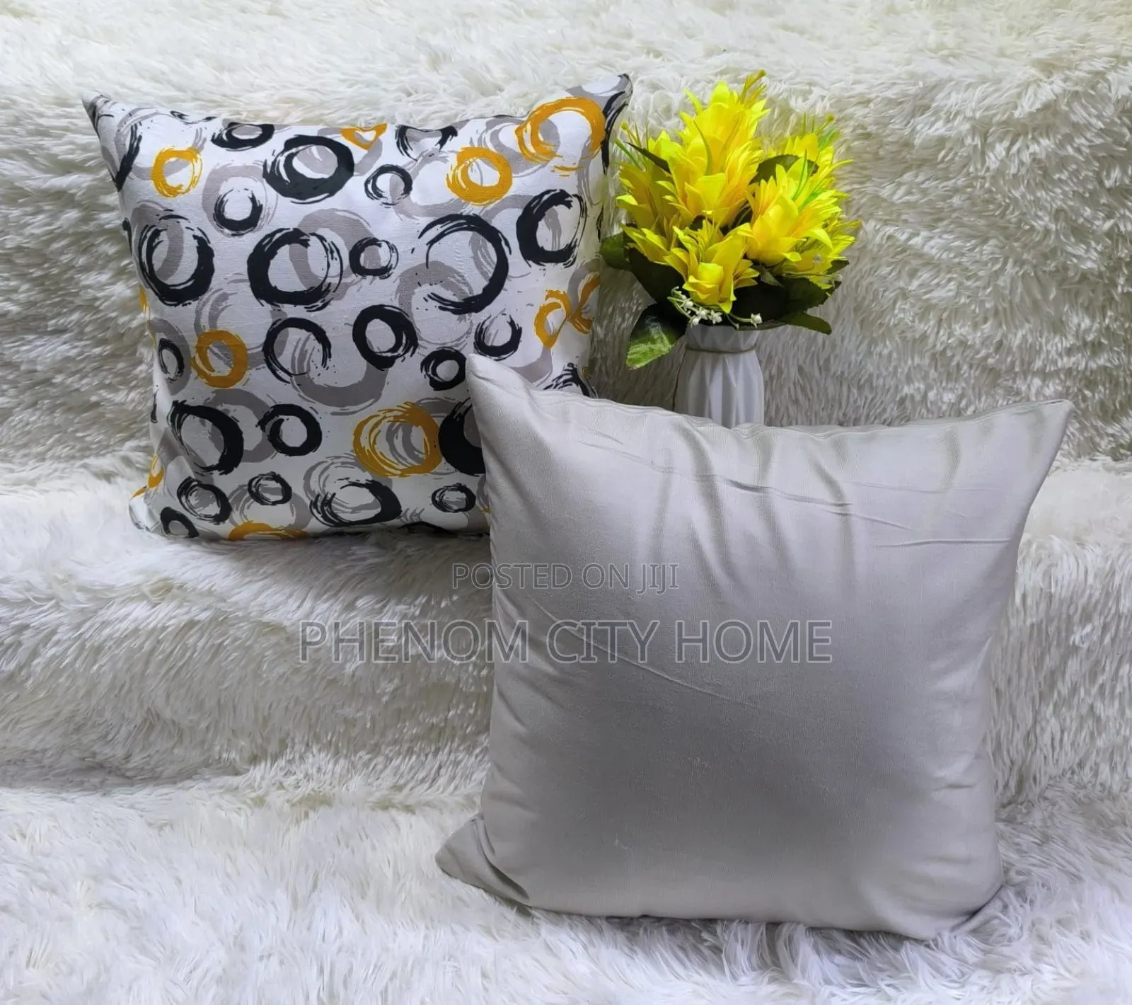Plain And Patterned Mix Pillow Cases Available