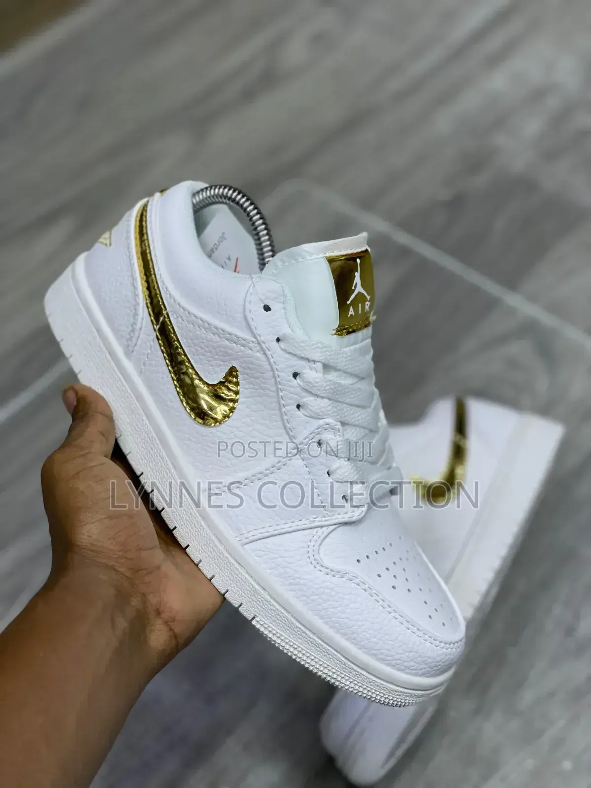 Jordan 1s Gold Swoosh ,Gold Swoosh Sizes 38-43