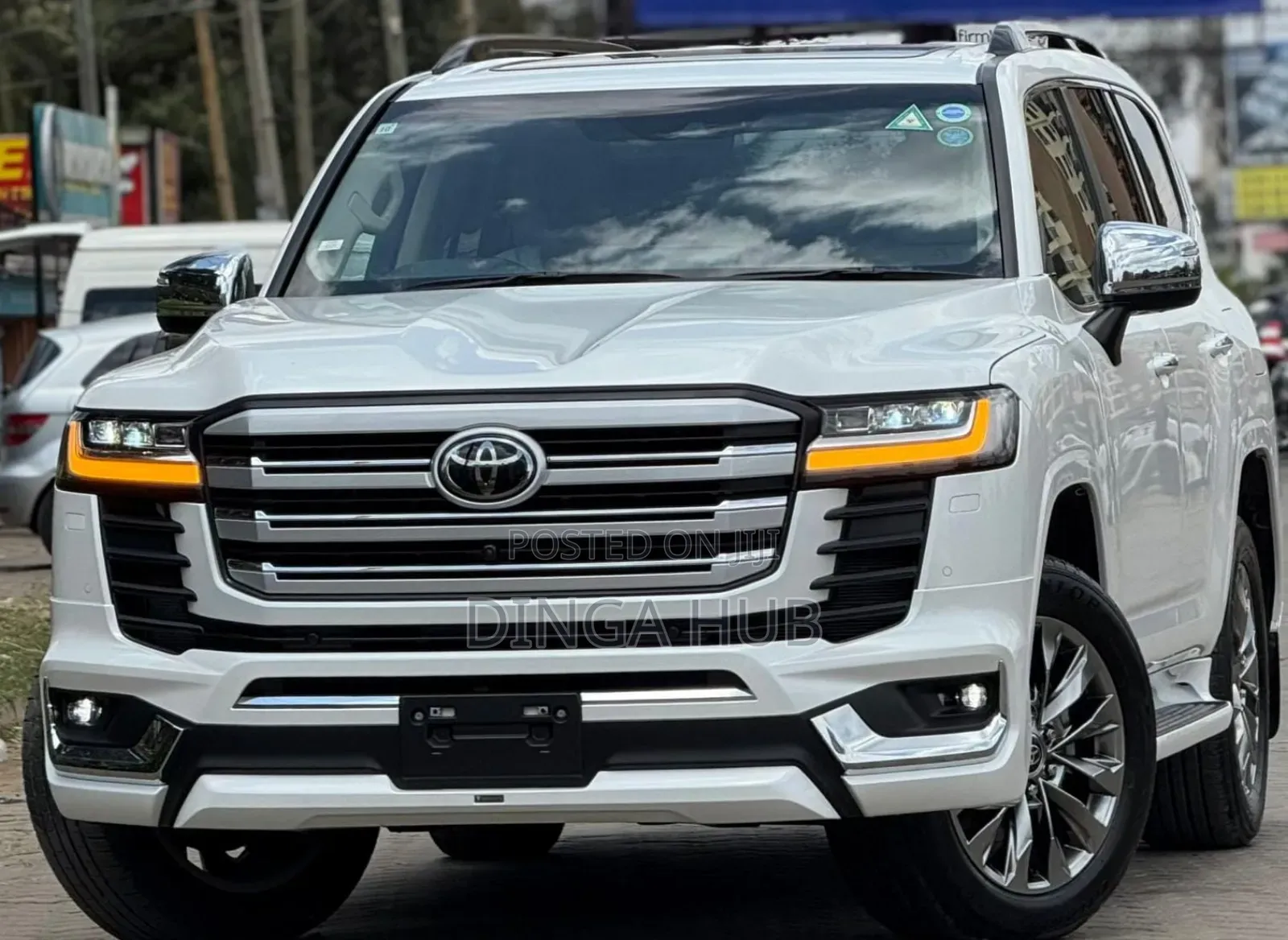 Toyota Land Cruiser 2023 White