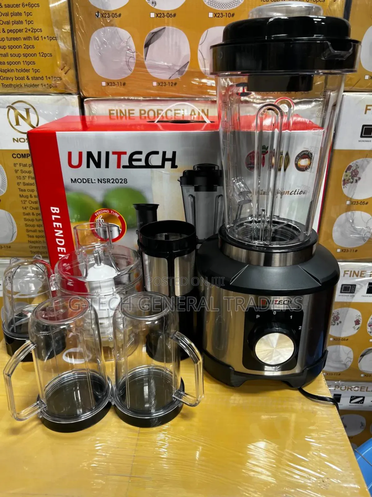 Unitech 4in1 Commercial Food Processor