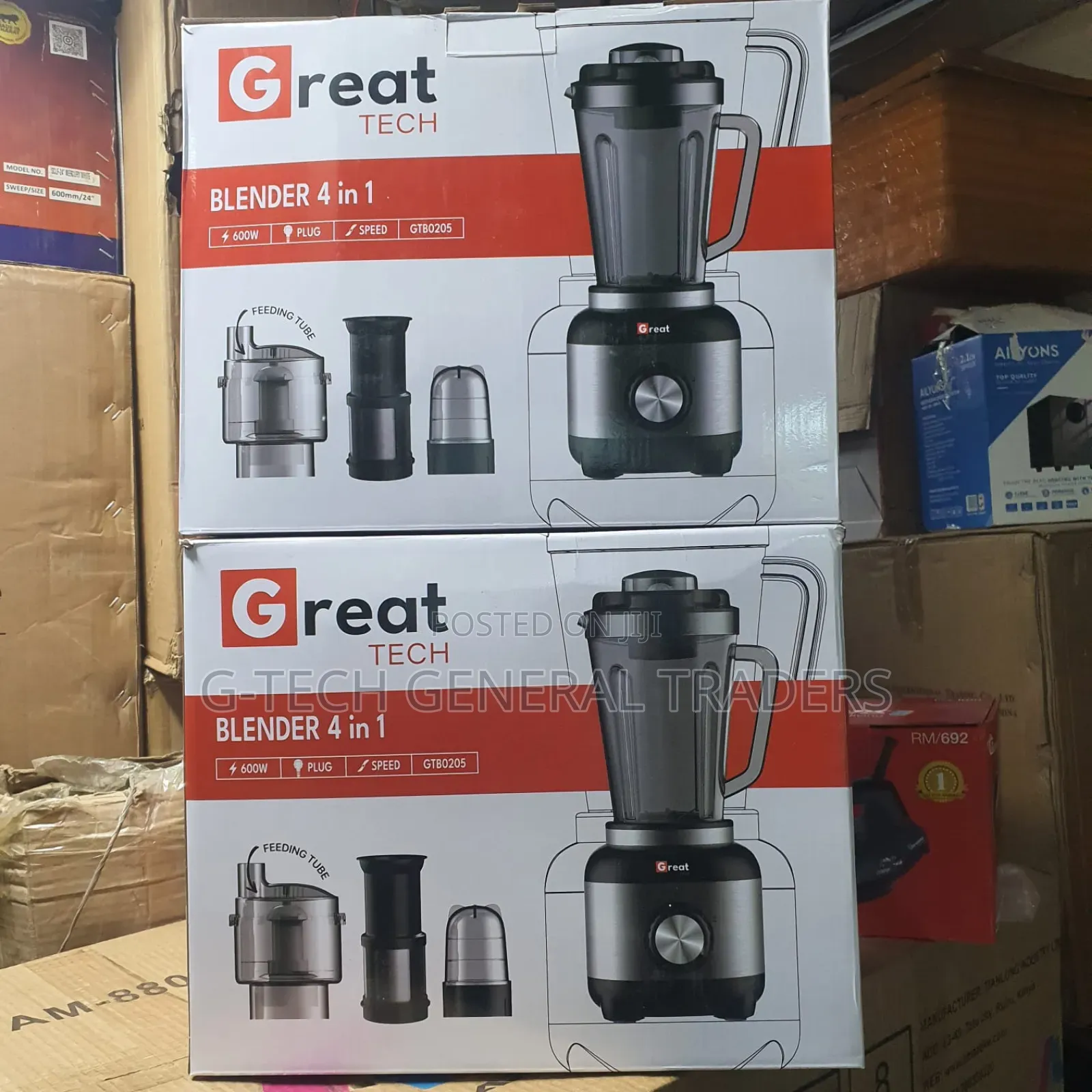 Great Tech 4in1 Commercial Food Processor