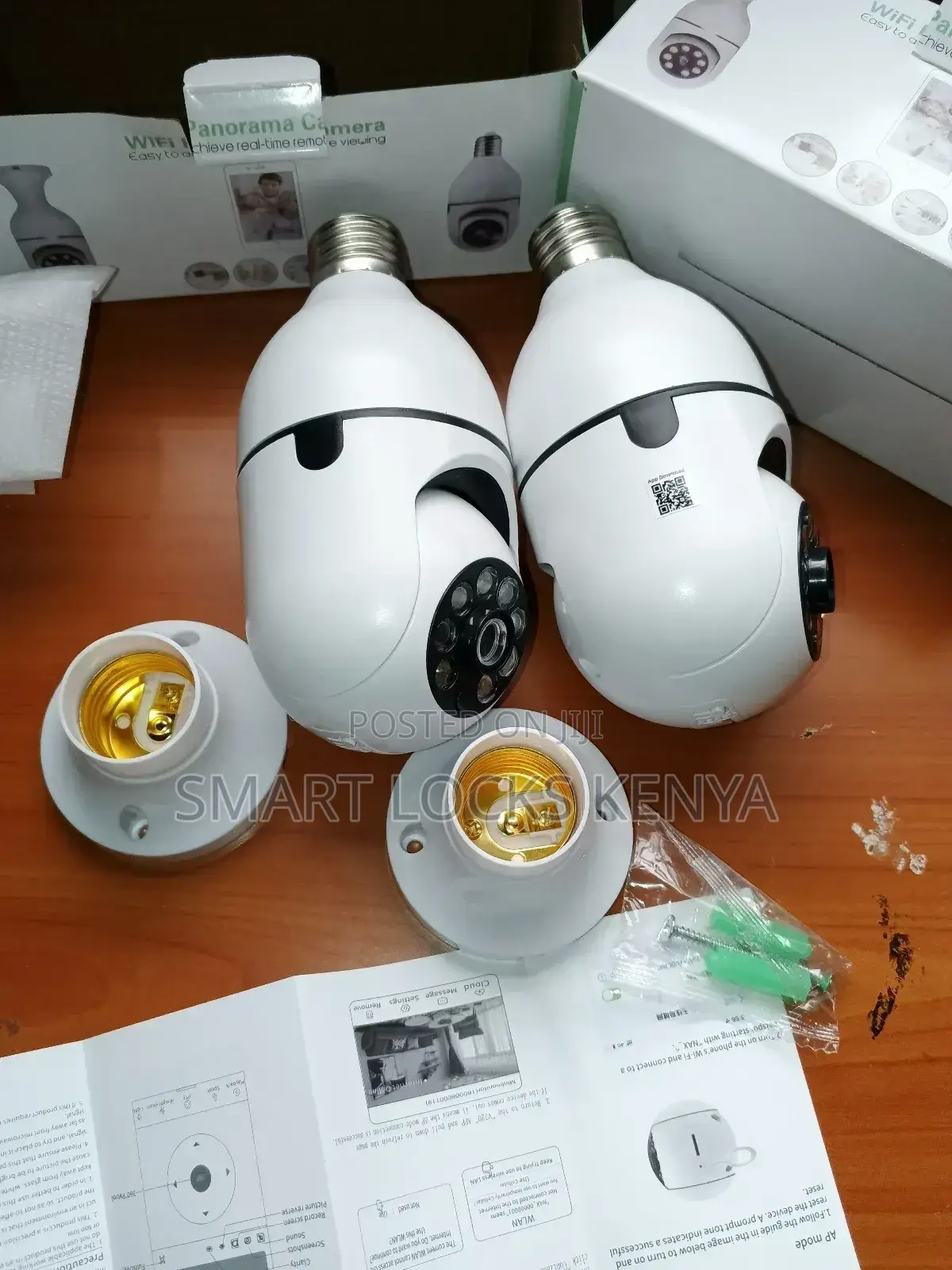 Hd 1080p Wireless Light Bulb Camera