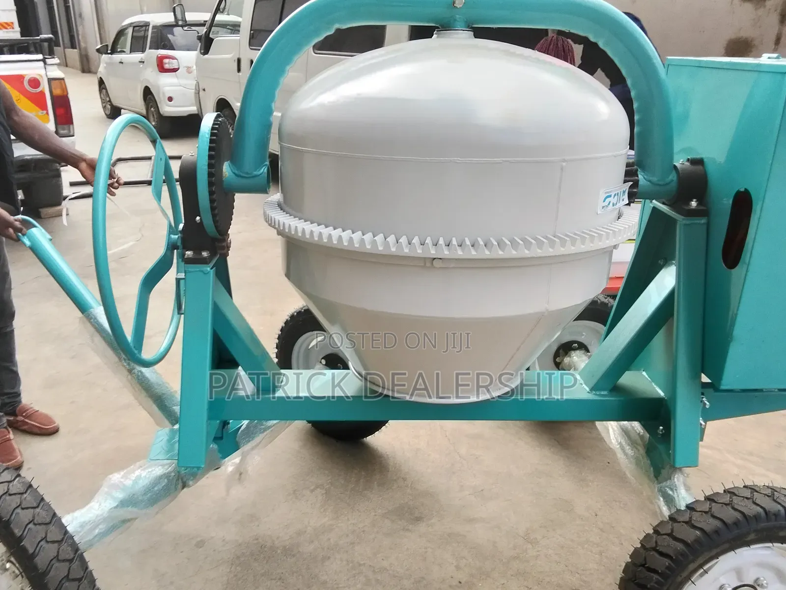 4 Wheel Aico Concrete Mixer