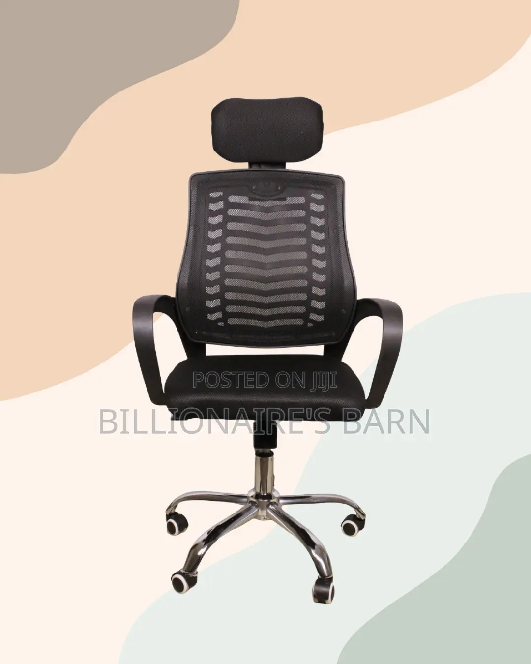 Adjustable Secretarial Mesh Chair | Tilt Lock Mechanism