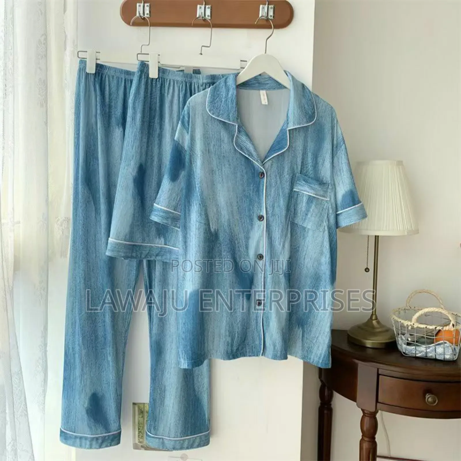 Ladies Silk Pajamas