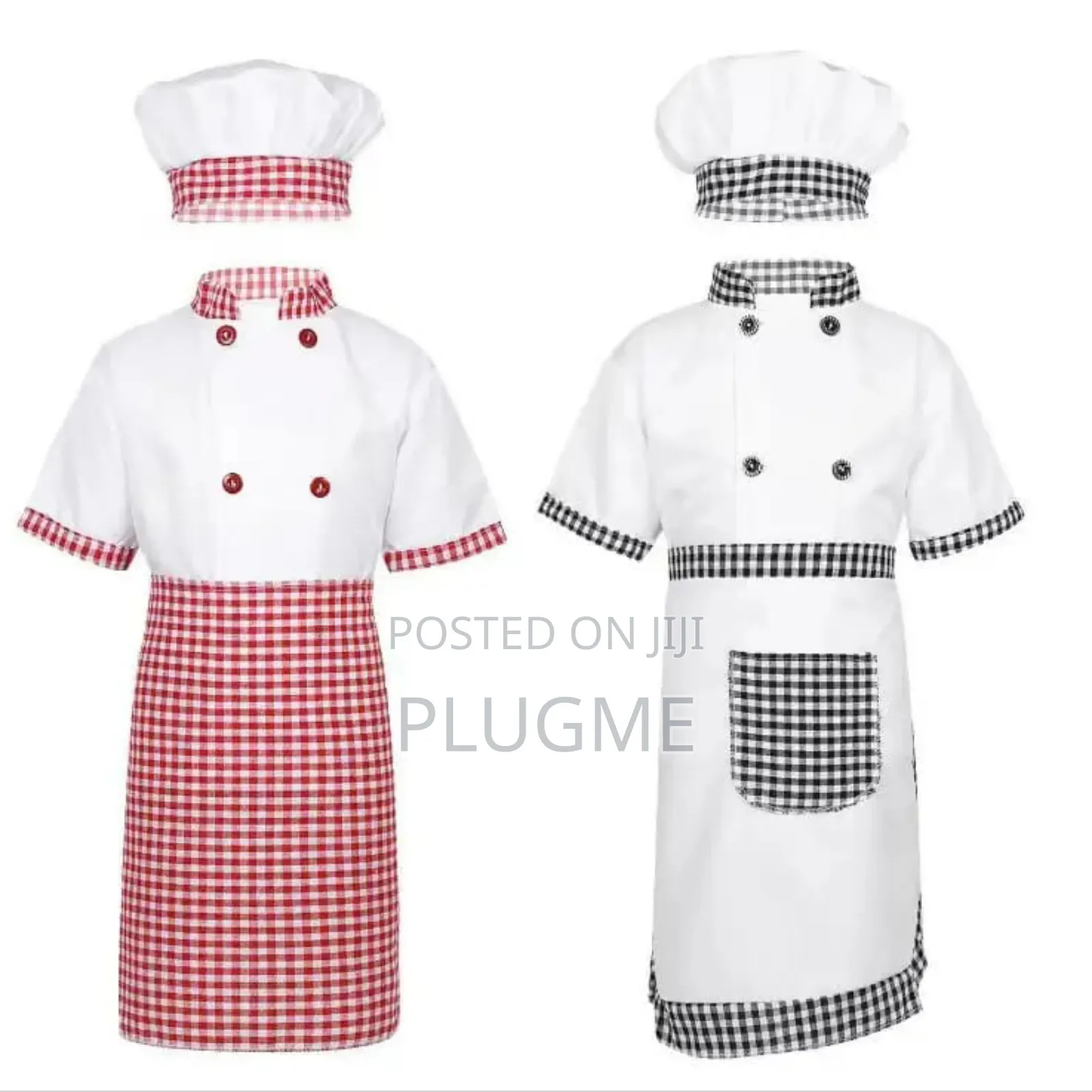 3pcs Children Professional Chef Costume Girls Boyscosplay Costume
