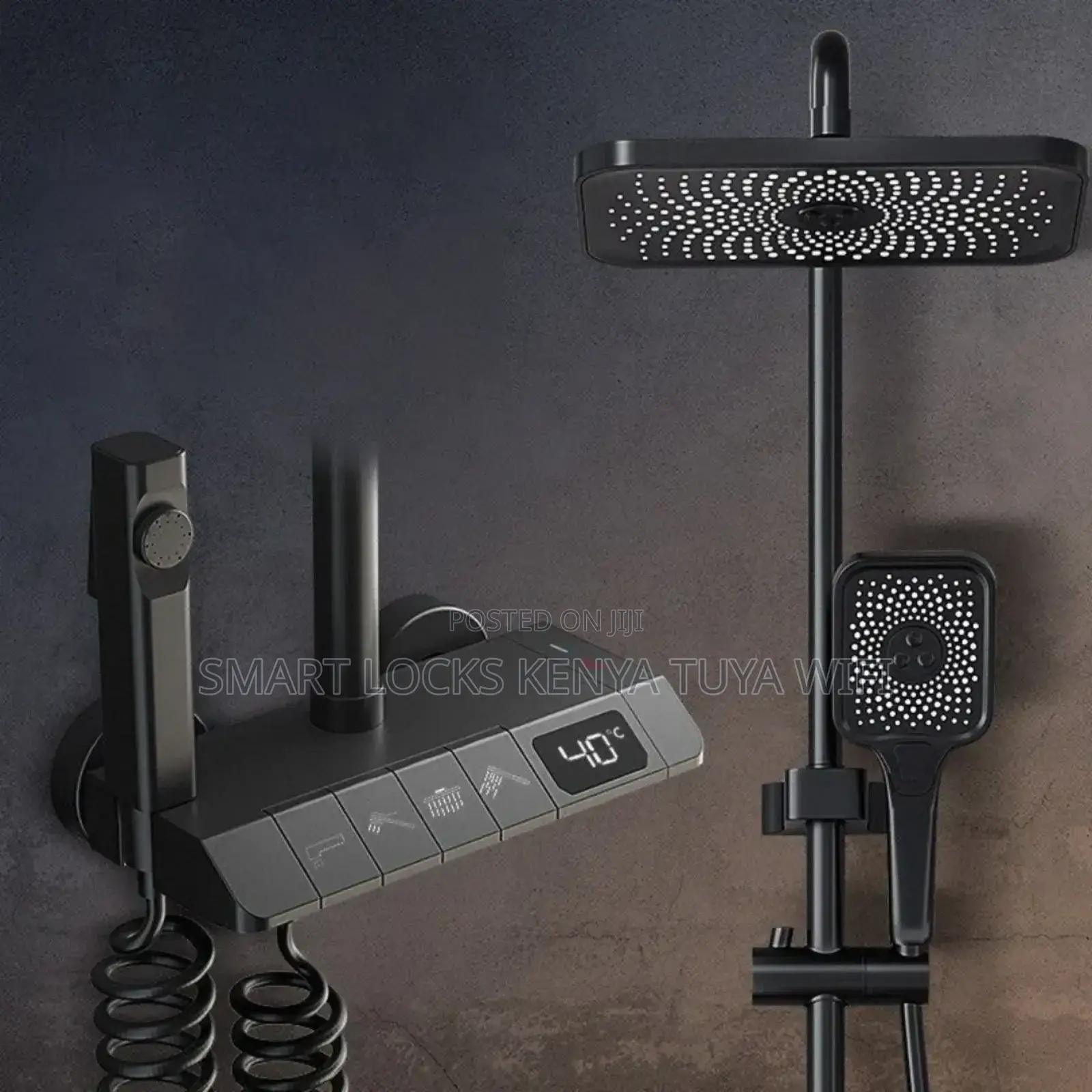 Head Rain Shower Mixer 4 Functions