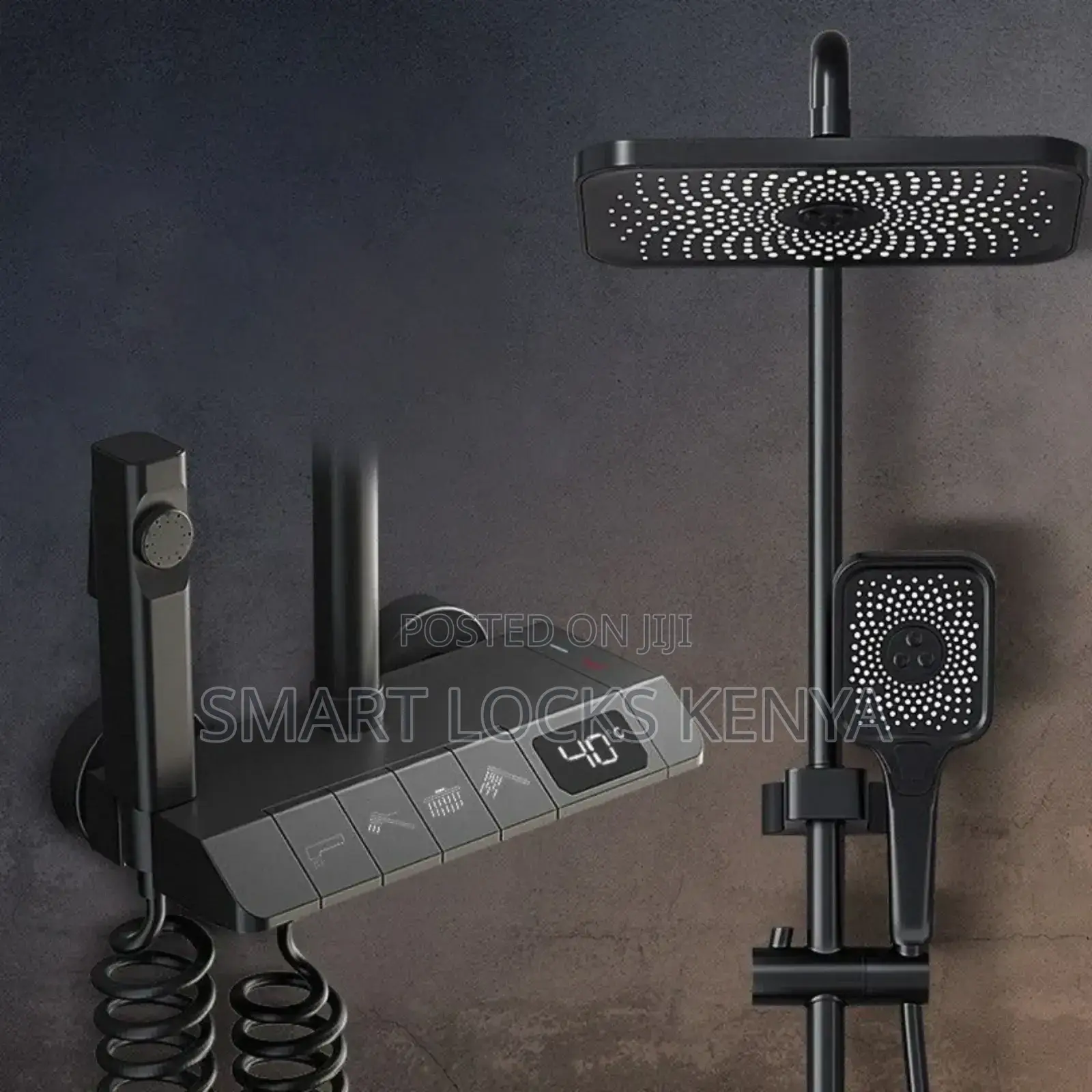Head Rain Shower Mixer 4 Functions