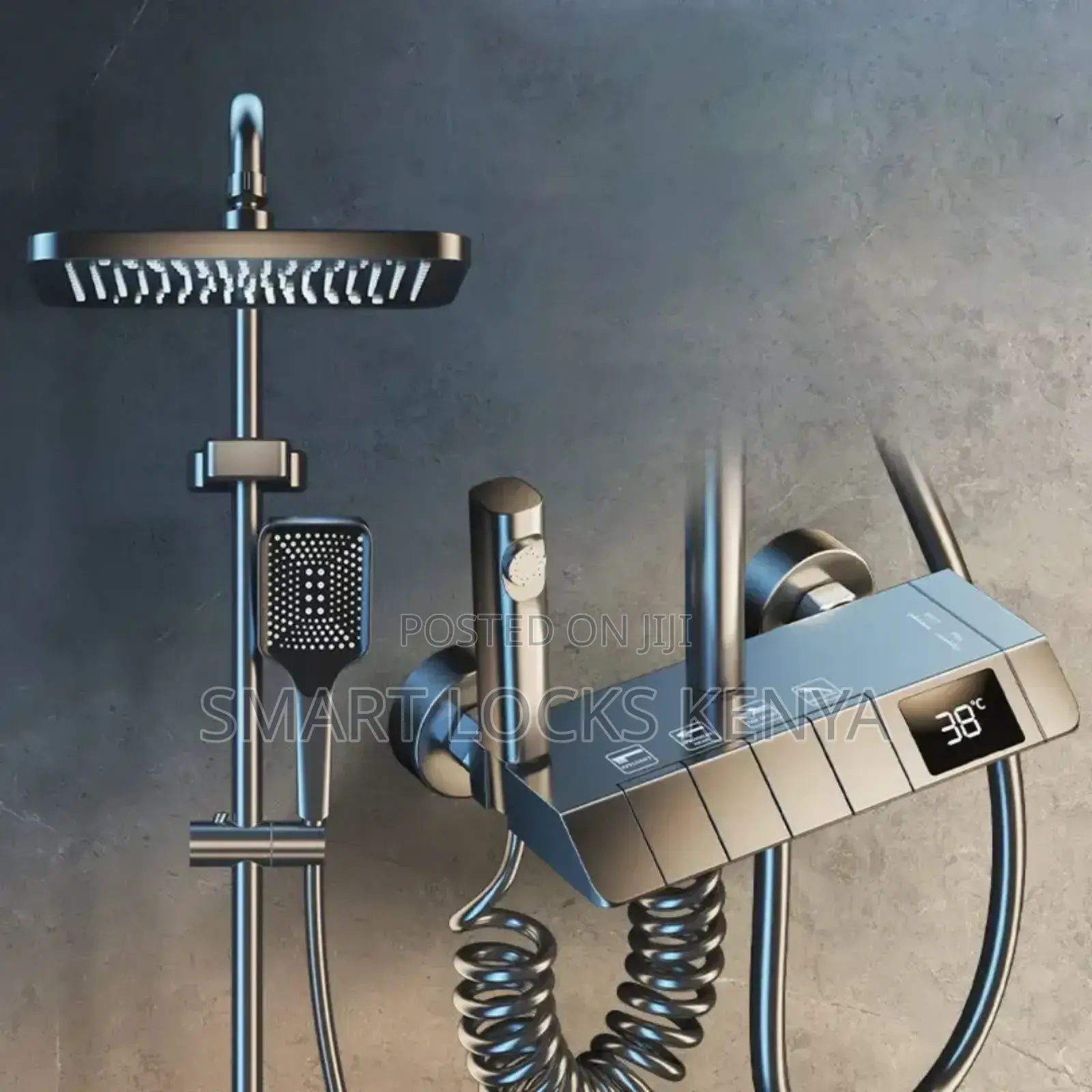 Head Rain Shower Mixer 4 Functions