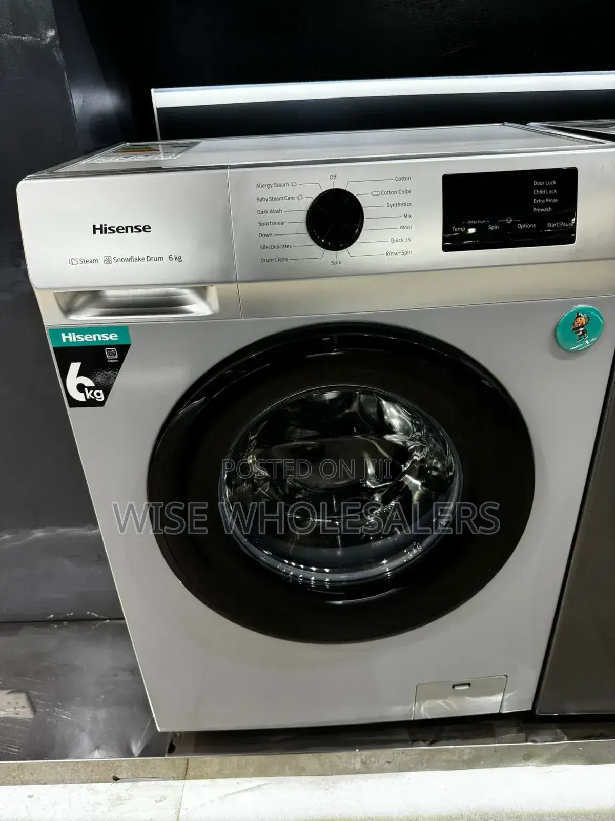 Hisense Washing Machine* *Full Auto Wash* *& Spin 6kg