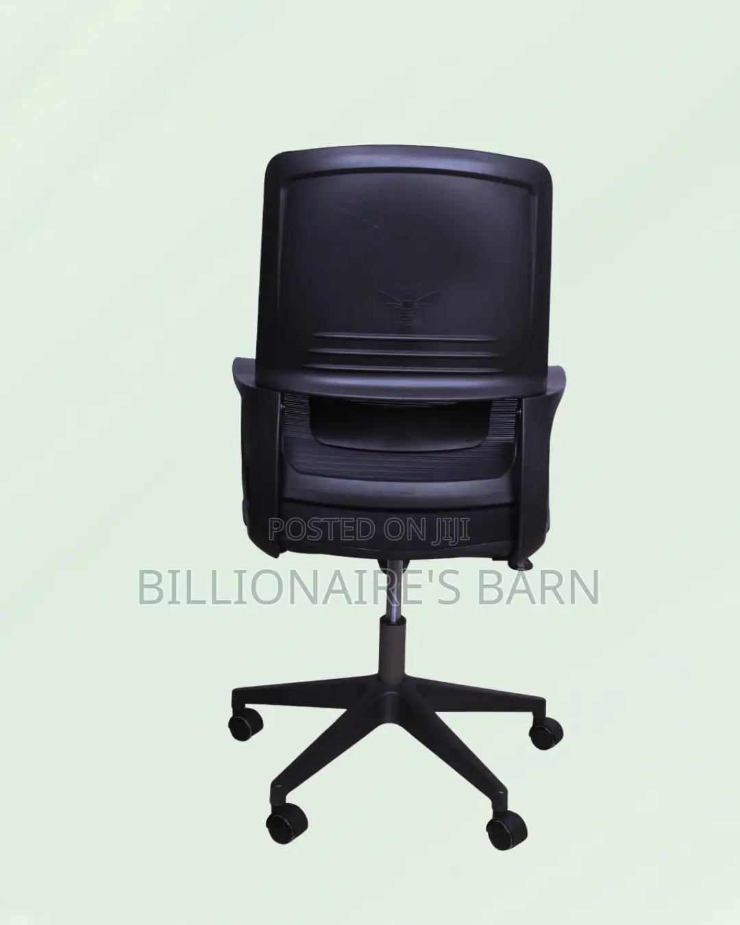 Modern Black Ergonomic Mesh Office Chair | High-Density Foam Seat