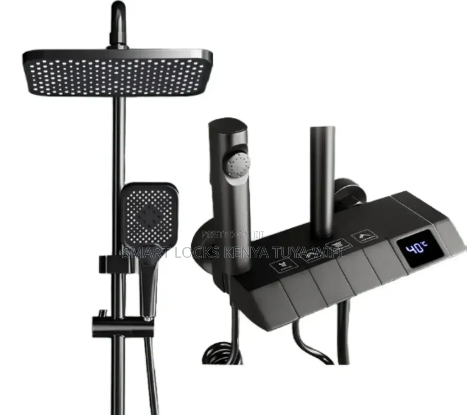 Digital Display Thermostatic Shower System