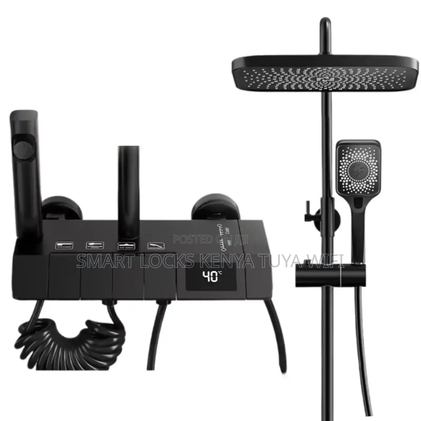 Digital Display Thermostatic Shower System