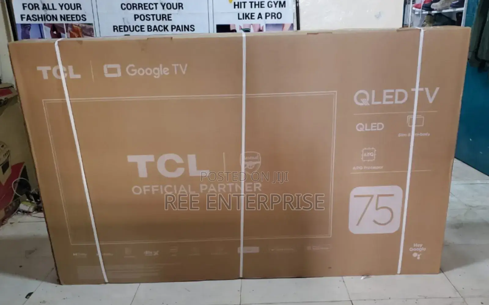V6c New in Qled TCL 75 Inches Brand New Tv