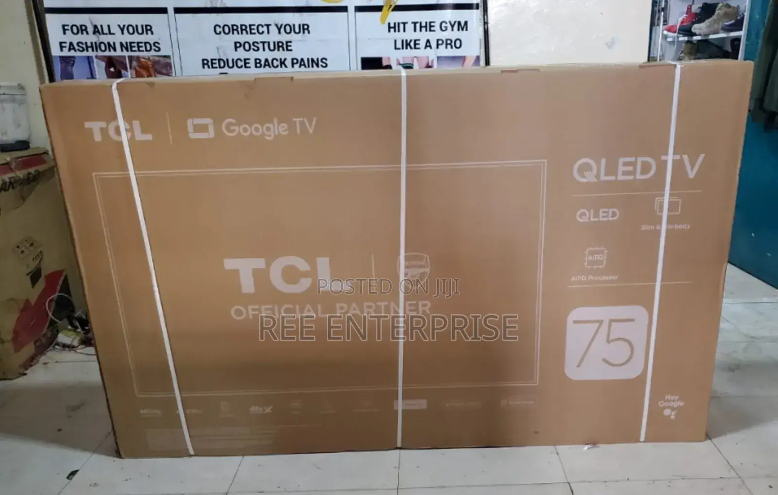 V6c New in Qled TCL 75 Inches Brand New Tv