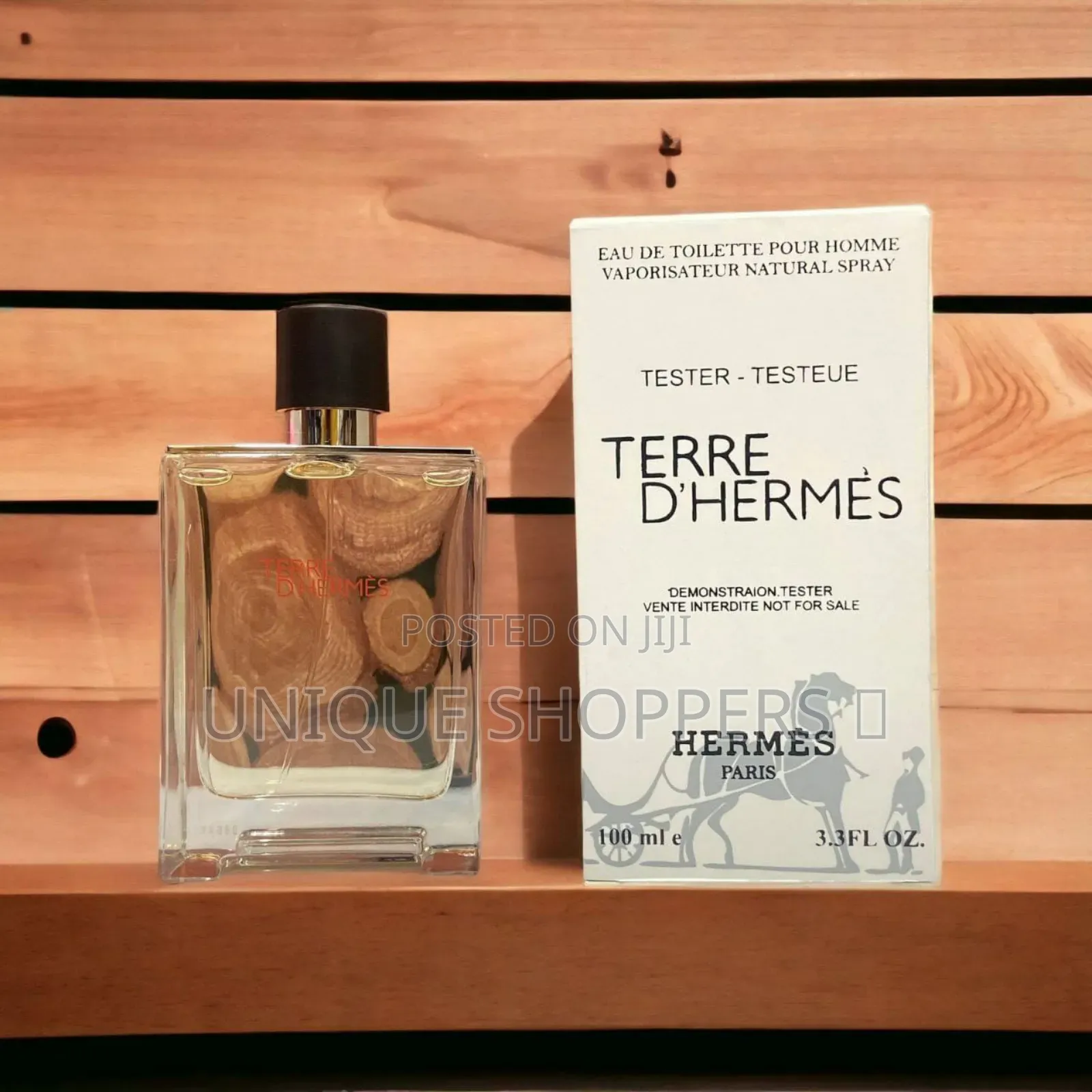 Original Hermes Paris Tester Perfumes