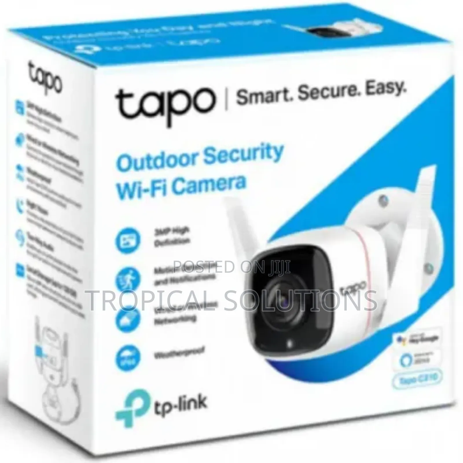 Tp-Link Tapo Outdoor Tl-Tapo C310 Security Wifi Camera