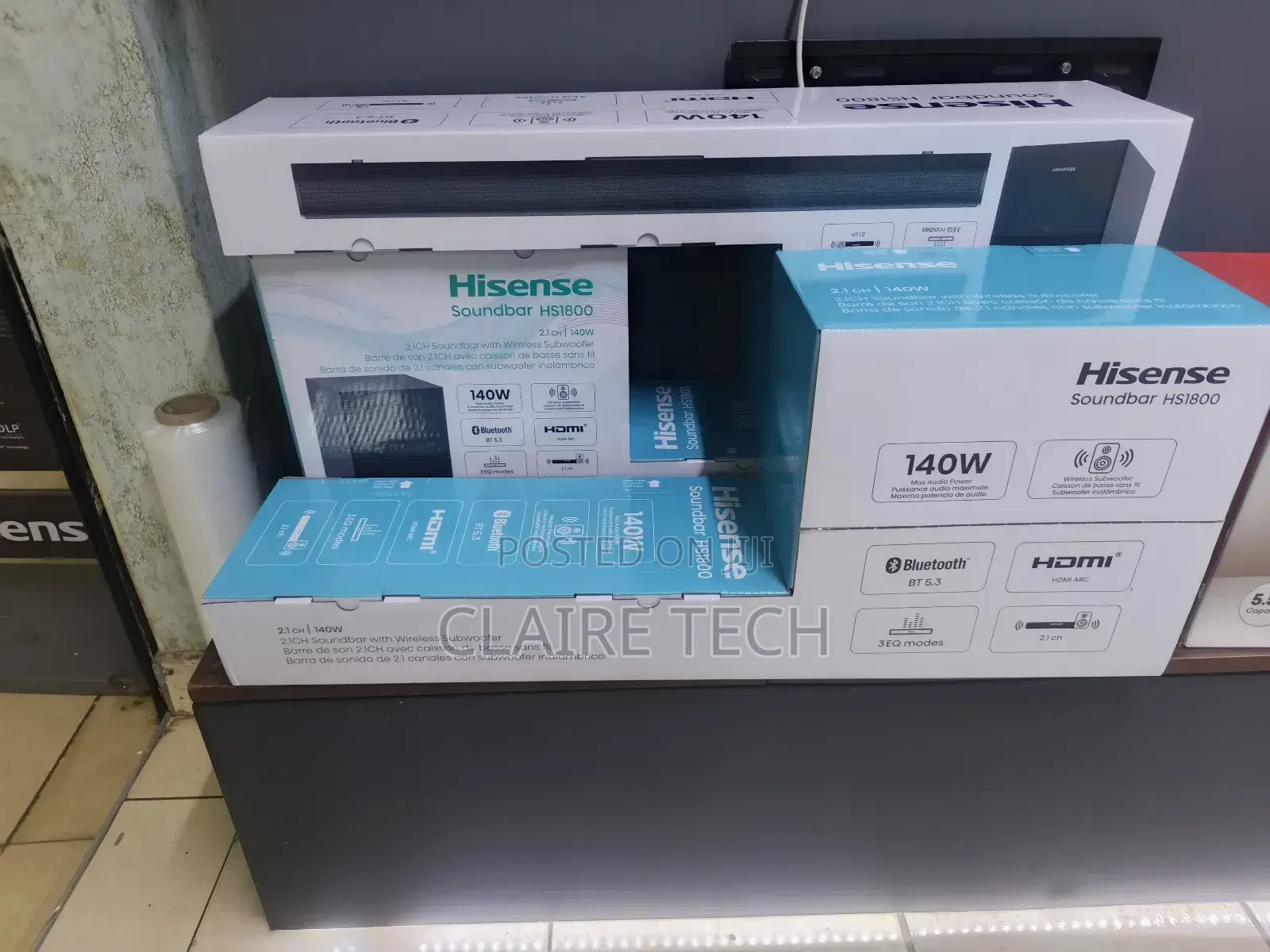 Hisense Soundbar Hs1800