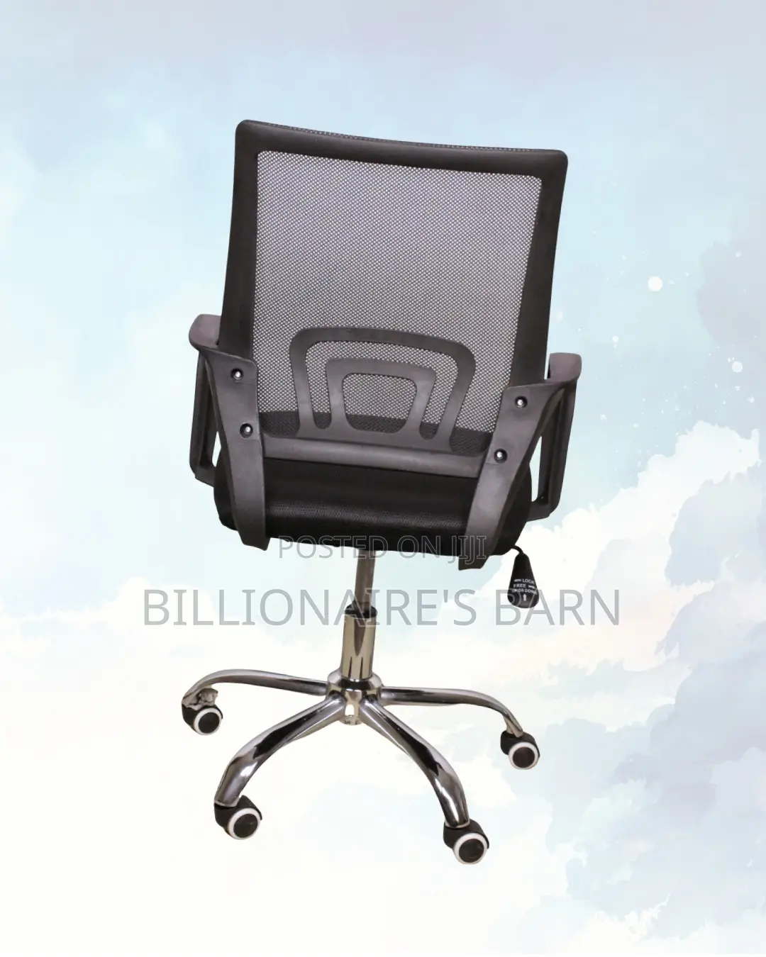 Secretarial Mesh Office Chair (Space-Saving) — Offer Valid This Week