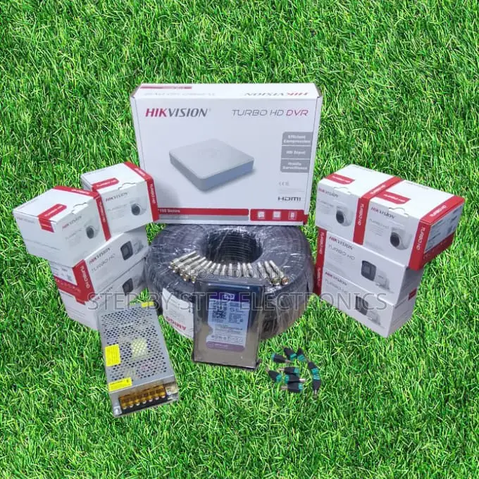 Hikvision 8 Full 1080p CCTV Cameras Complete Kit With Mobile Viewing