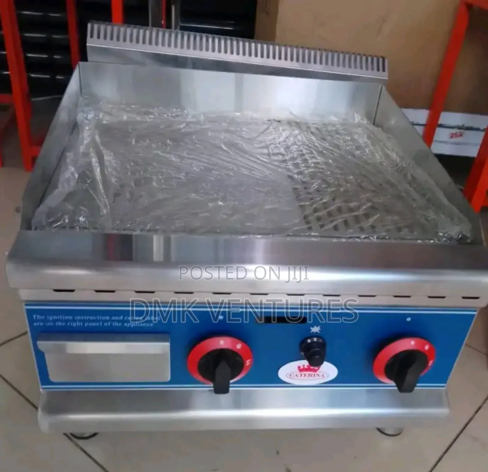 Electric Half Grooved Griddle Available
