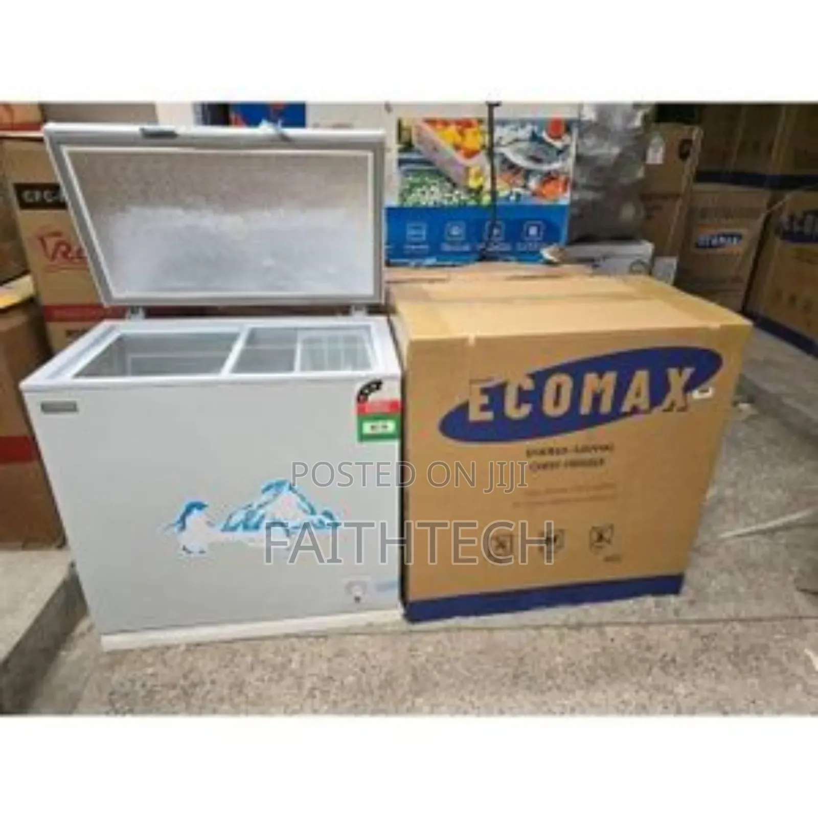 Ecomax 169 Litres Deep Chest Freezer