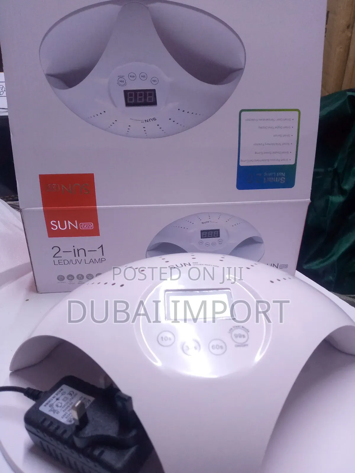 48w Smart Nail Lamp Two Hand Dryer for Gel and Polish