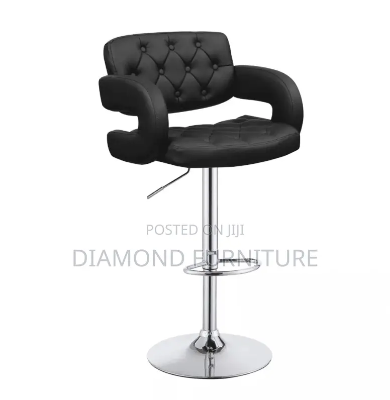Home Furniture; Designer Faux Leather Bar Stool