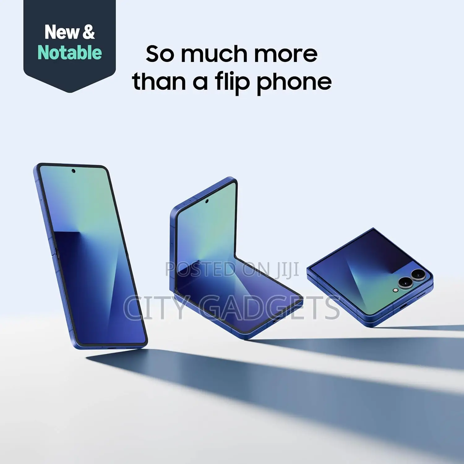 New Samsung Galaxy Z Flip7 256 GB Blue